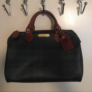 Like new Ralph Lauren plaid purse
